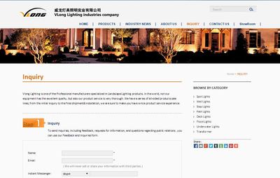 iBlueProEn蓝色英文外贸企业网站模板 专业CMS解决方案助力企业扬帆出海